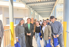 Οι Δόκιμοι Πρεσβευτές του Λυκείου Λιβαδιών στη συνάντηση μαθητών με τον Πρόεδρο της Δημοκρατίας