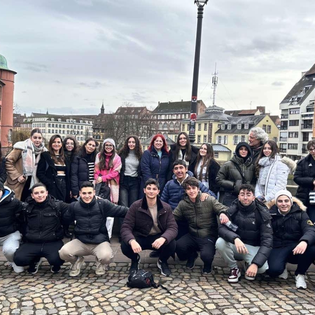 Οι Μαθητές μας στο Στρασβούργο για το Πρόγραμμα Euroscola 2024